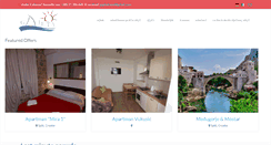 Desktop Screenshot of apartmentsgajetasplit.com