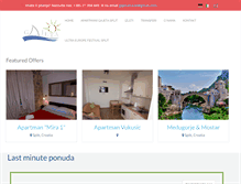 Tablet Screenshot of apartmentsgajetasplit.com